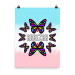 Butterfly Circle - Poster