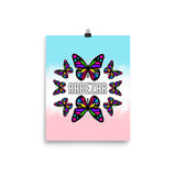 Butterfly Circle - Poster