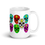 Skulls (White) - Mug