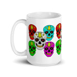 Skulls (White) - Mug