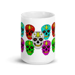 Skulls (White) - Mug