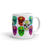 Skulls (White) - Mug