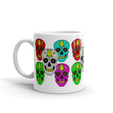 Skulls (White) - Mug