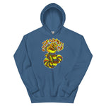 Pattern Snake Yellow/Orange - Unisex Hoodie