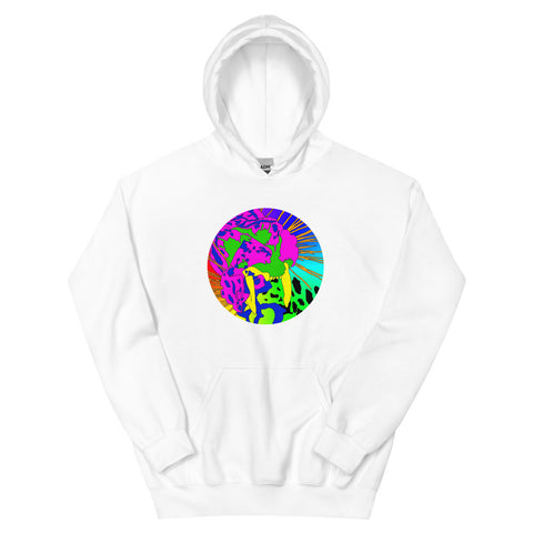 Angry Ice Cream Circle - Unisex Hoodie