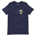 Single Skull - Pocket Unisex T-Shirt