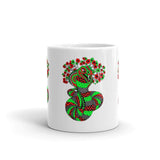 Pattern Snake Green/Red - Mug