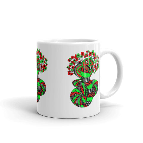 Pattern Snake Green/Red - Mug