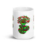 Pattern Snake Green/Red - Mug