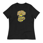 Pattern Snake Yellow/Orange - Women's Relaxed T-Shirt