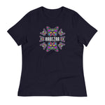 Butterfly Circle - Women's Relaxed T-Shirt