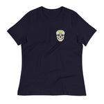 Single Skull - Pocket Women's Relaxed T-Shirt