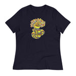 Pattern Snake Yellow/Orange - Women's Relaxed T-Shirt