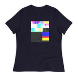 Zebra Error - Women's Relaxed T-Shirt