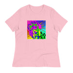 Angry Ice Cream Square - Women's Relaxed T-Shirt