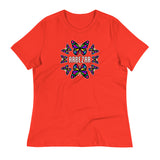 Butterfly Circle - Women's Relaxed T-Shirt