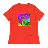 Angry Ice Cream Square - Women's Relaxed T-Shirt