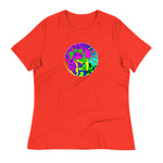 Angry Ice Cream Circle - Women's Relaxed T-Shirt