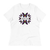 Butterfly Circle - Women's Relaxed T-Shirt