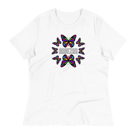 Butterfly Circle - Women's Relaxed T-Shirt