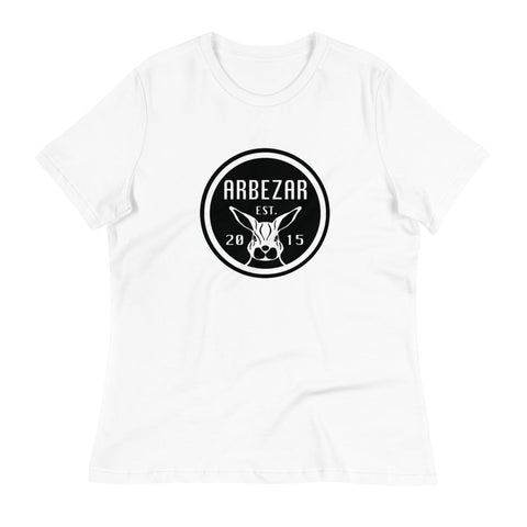 Arbezar Badge Logo - Women's Relaxed T-Shirt