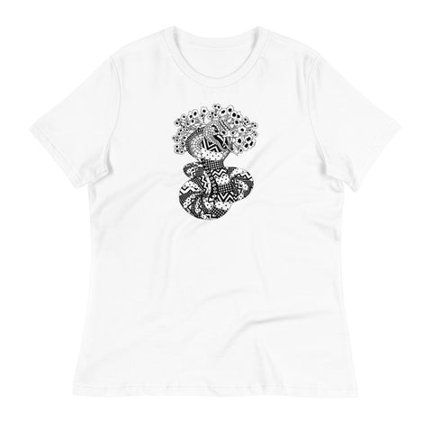 Pattern Snake - Women's Relaxed T-Shirt